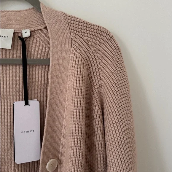 NWT Varley Sitges Button Through Cardigan Sweater Size XS - Picture 6 of 12